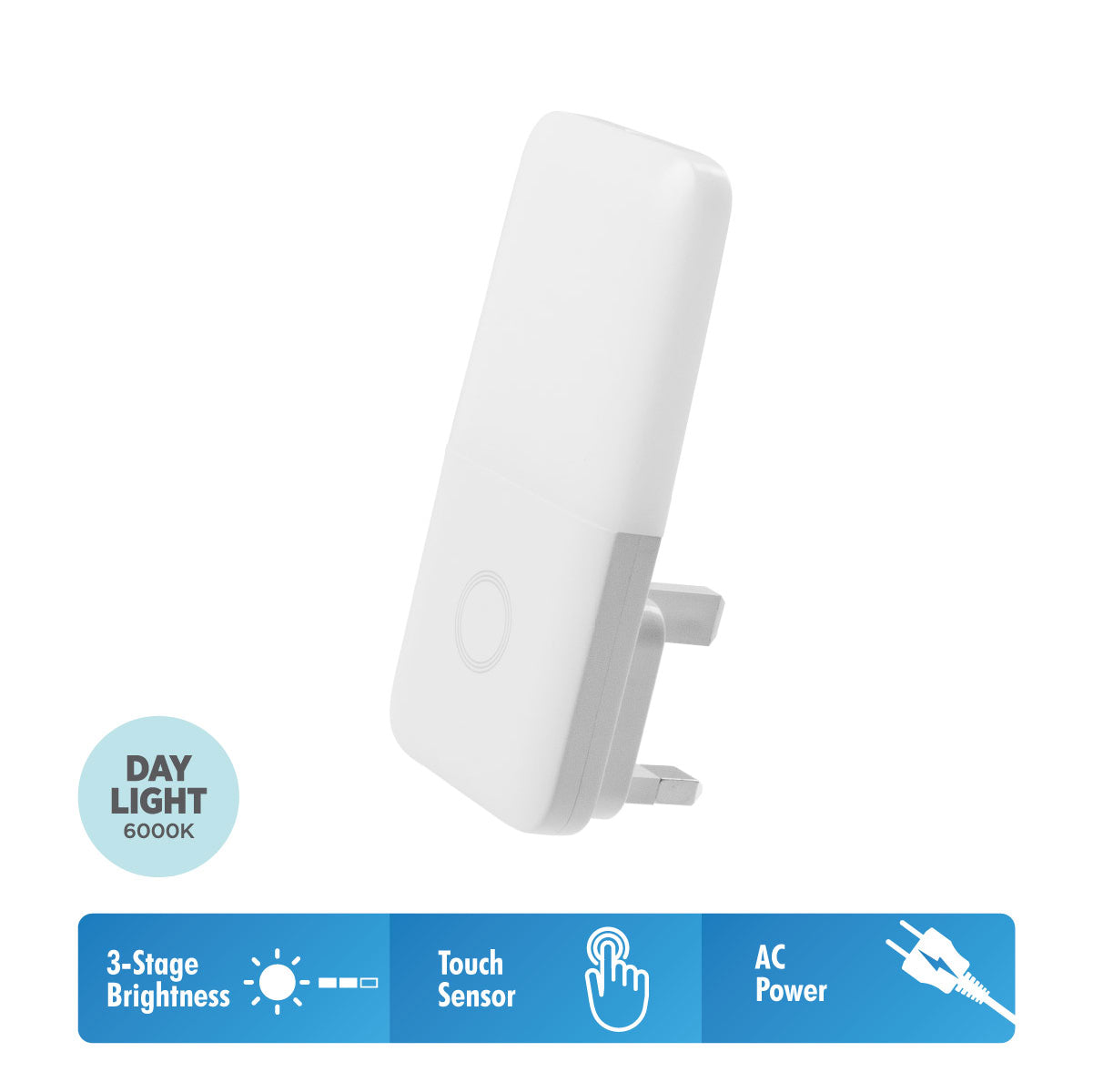 Daiyo DE135 LED Night Light 3-Stage Touch Sensor Day Light