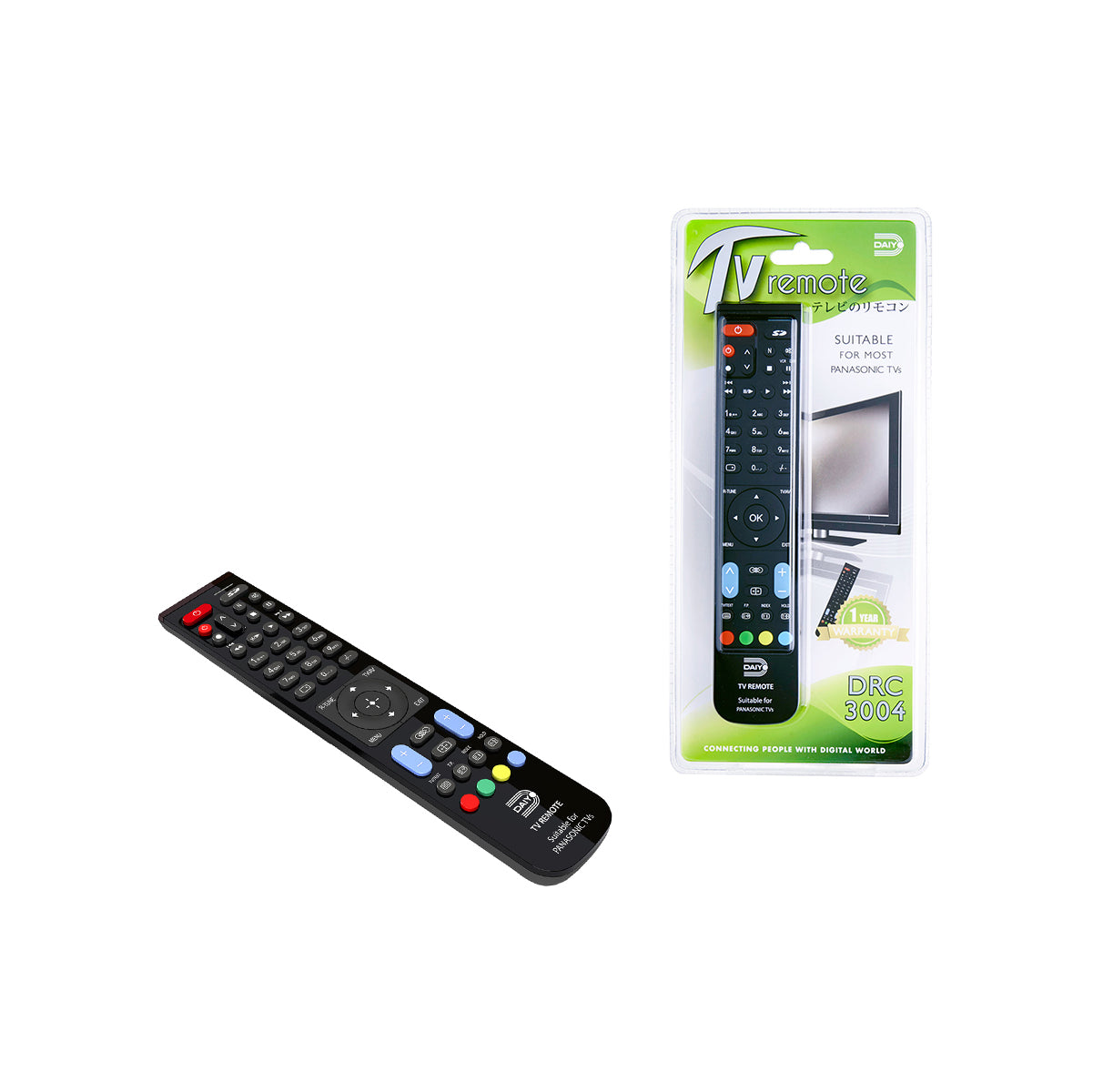 Daiyo DRC 3004 Remote Control for Panasonic TVs