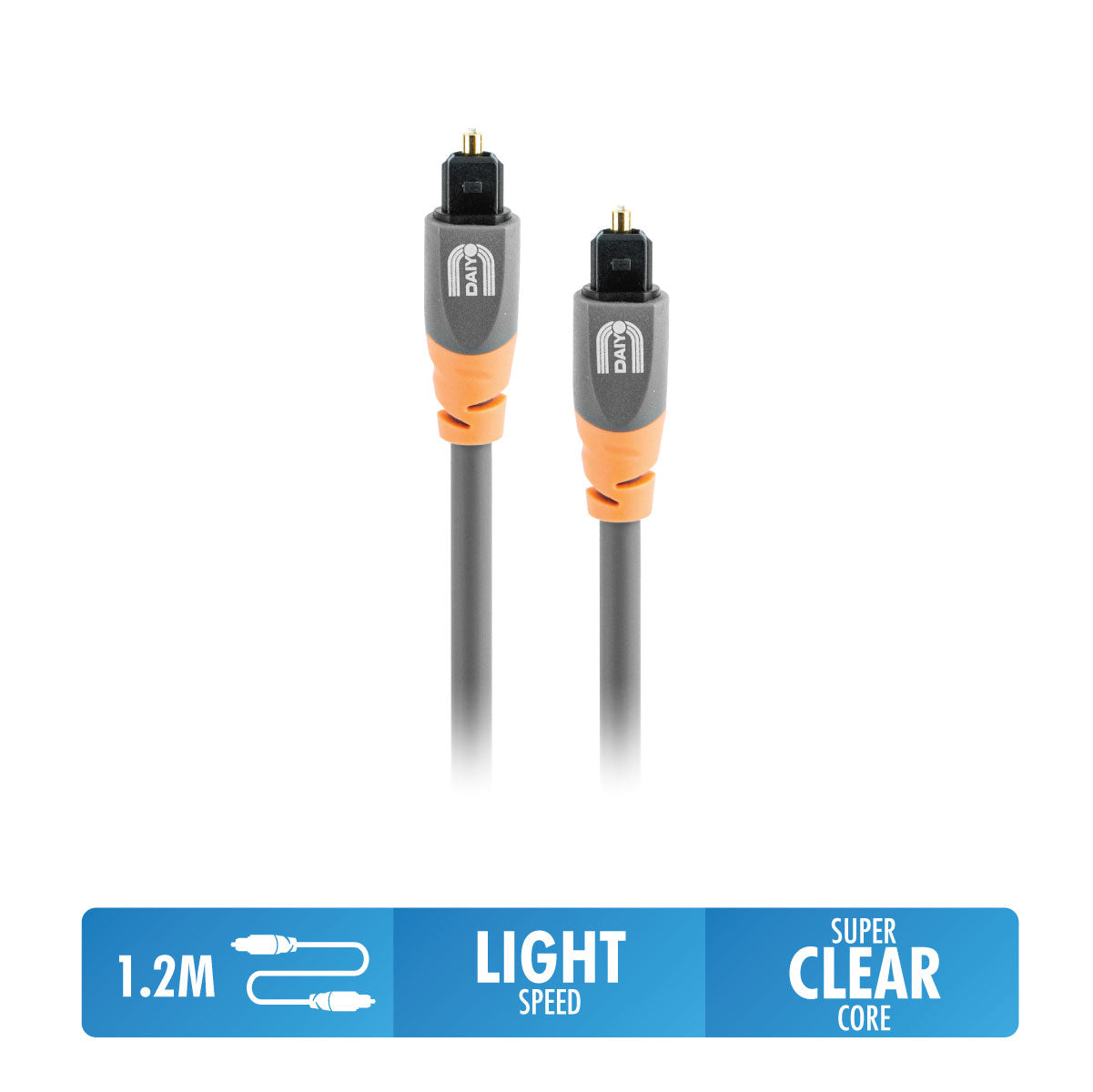 Daiyo TA 5671 Classic Digital Optical Audio 1.2m Cable