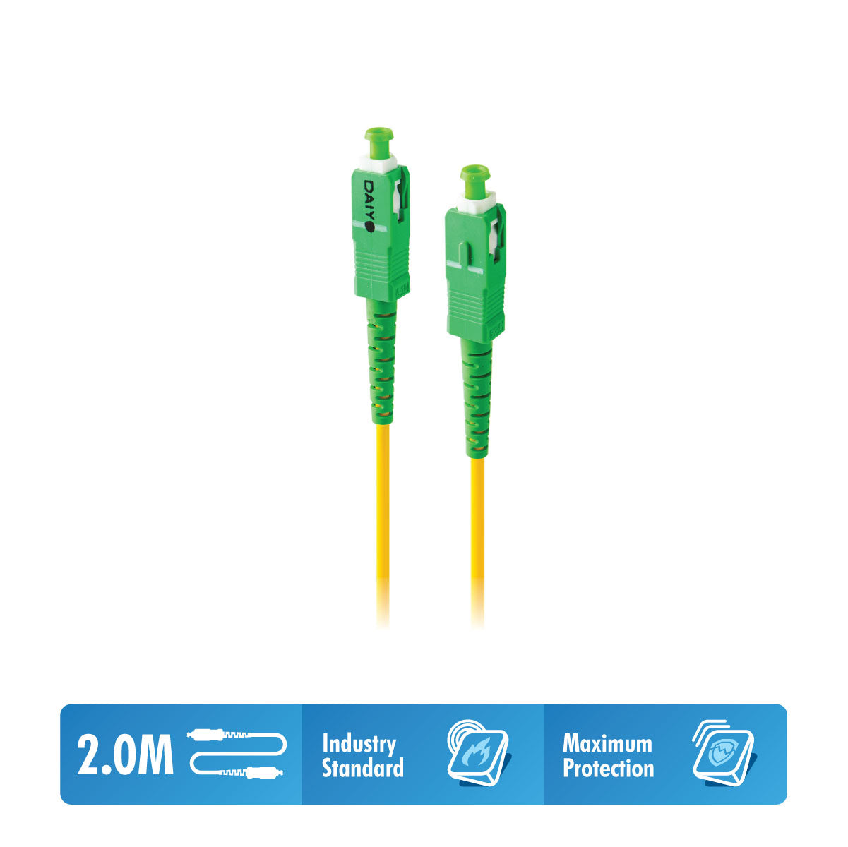 Daiyo CP 2561 Fiber Optic Patch Cord 2m