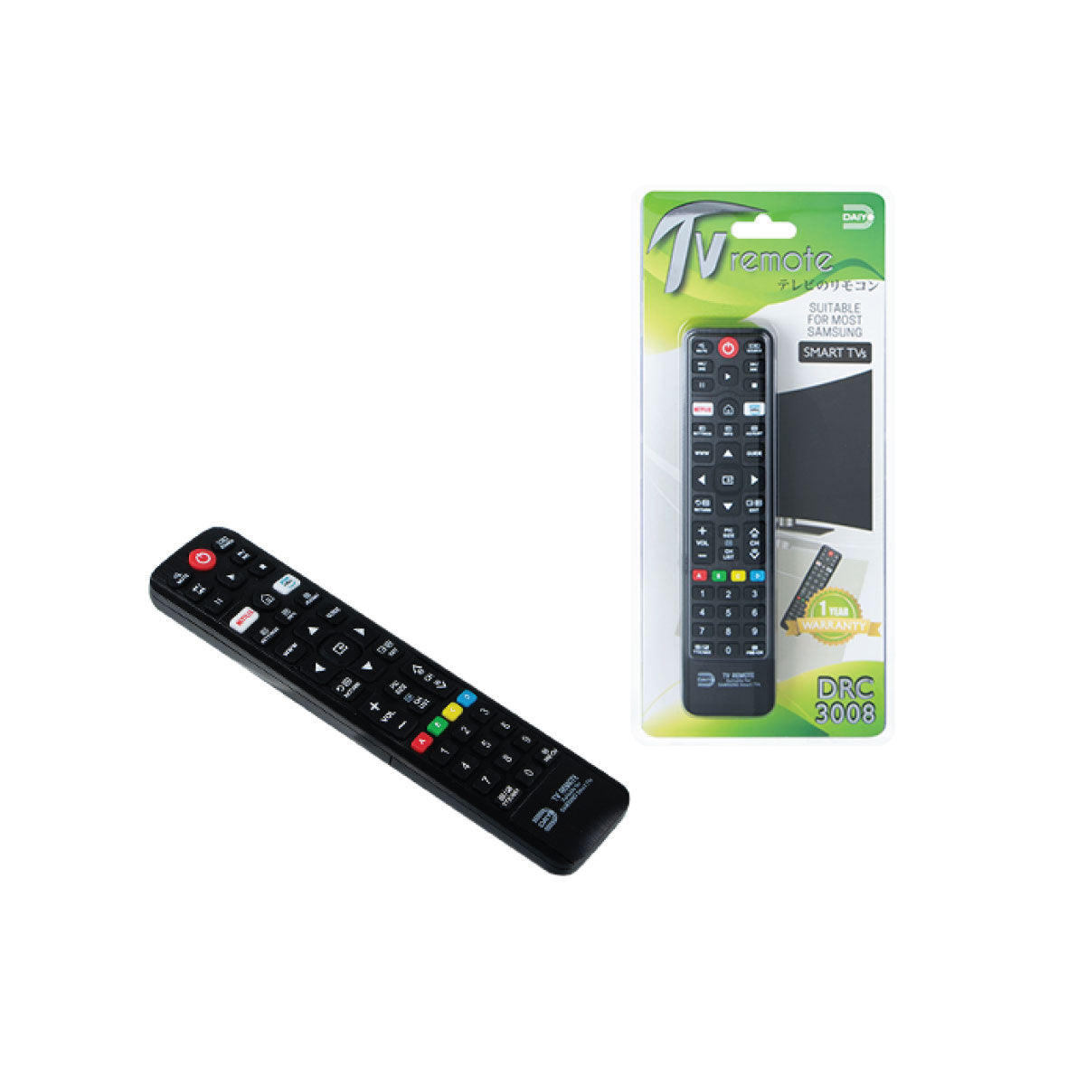 Daiyo DRC 3008 Remote Control for Samsung Smart TVs