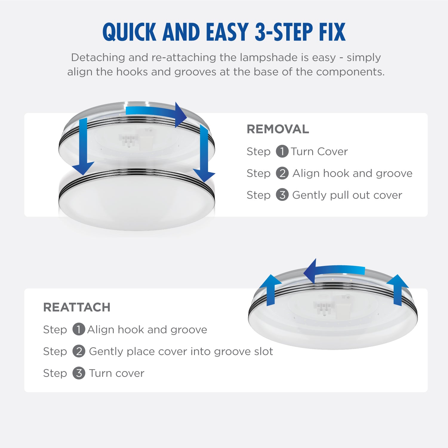 Daiyo LCL 158 DL LED Ceiling Light