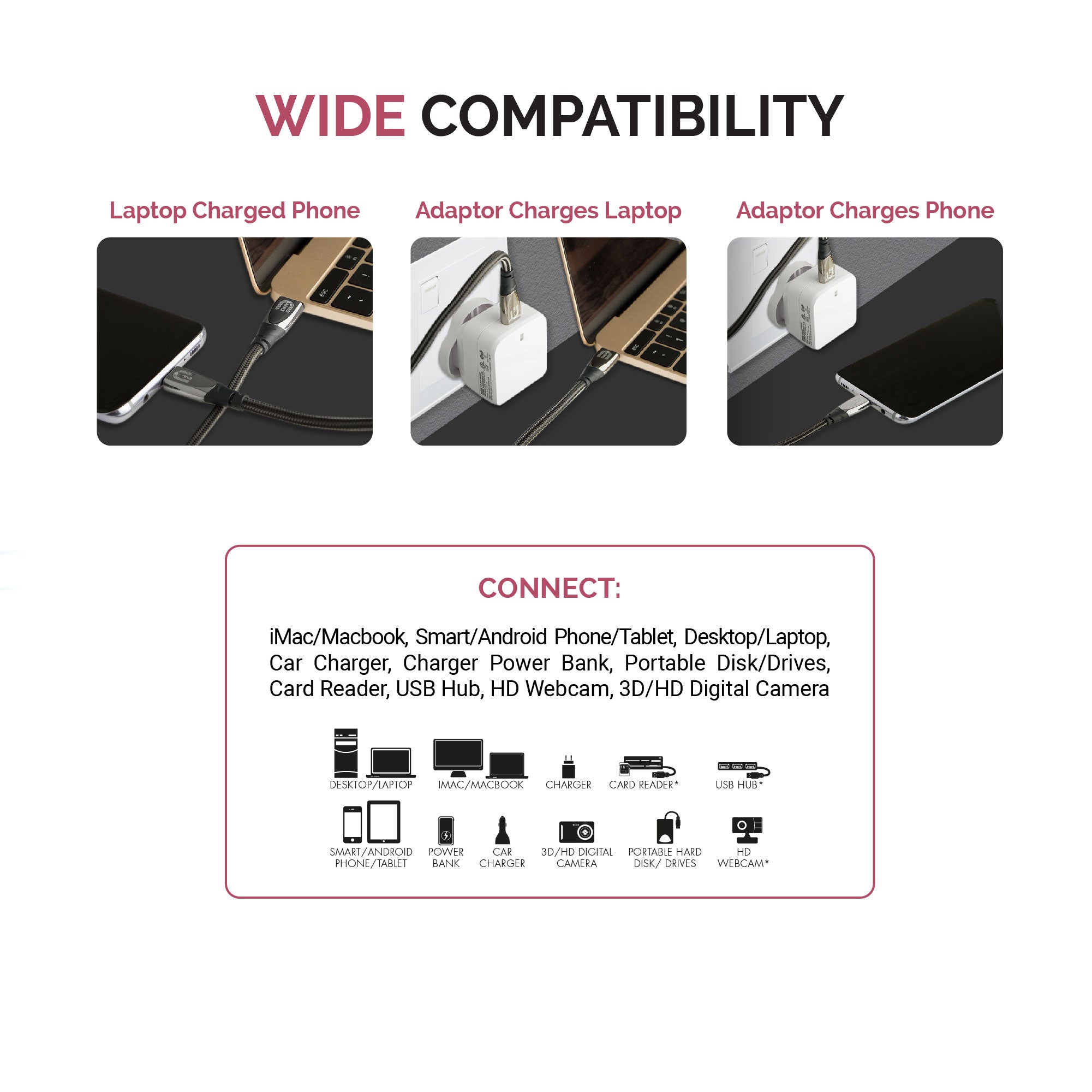 Daiyo CP 2330 TYPE C USB 3.2 Gen 1 - C Male / A Female 0.15m