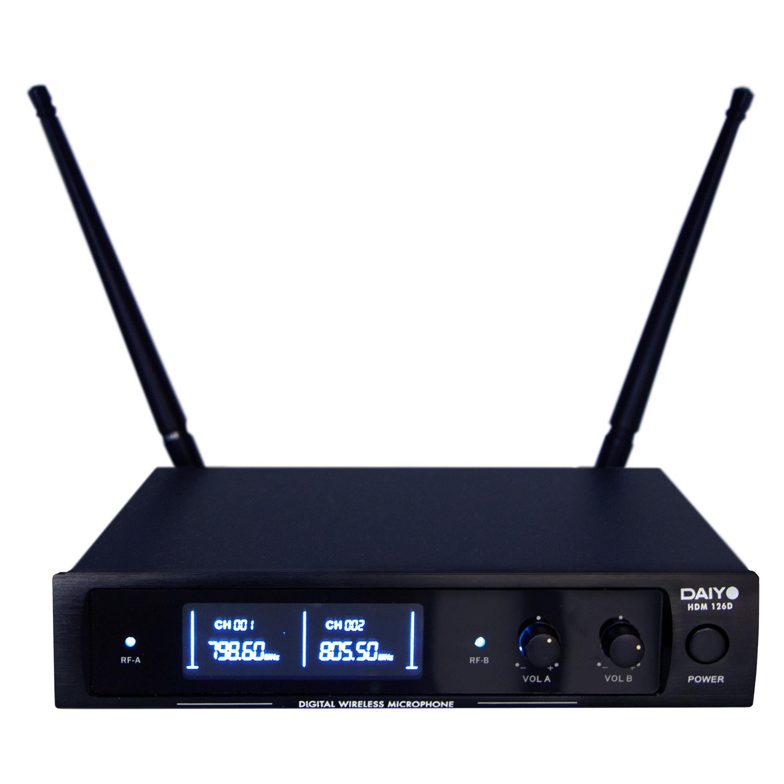 HDM 126D UHF Wireless Dual Microphone System