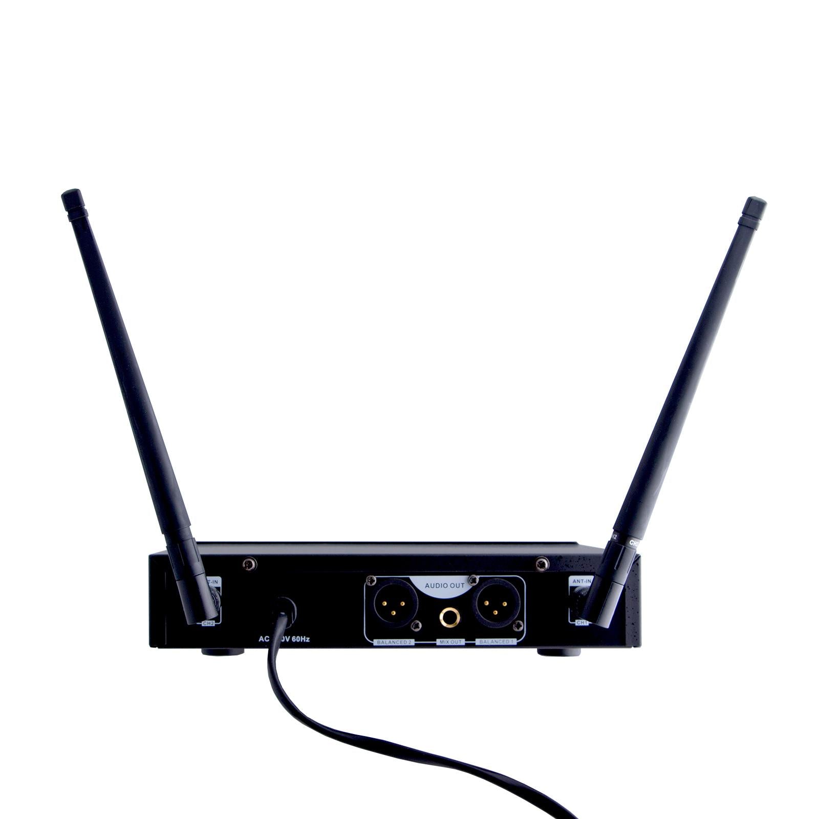HDM 126D UHF Wireless Dual Microphone System