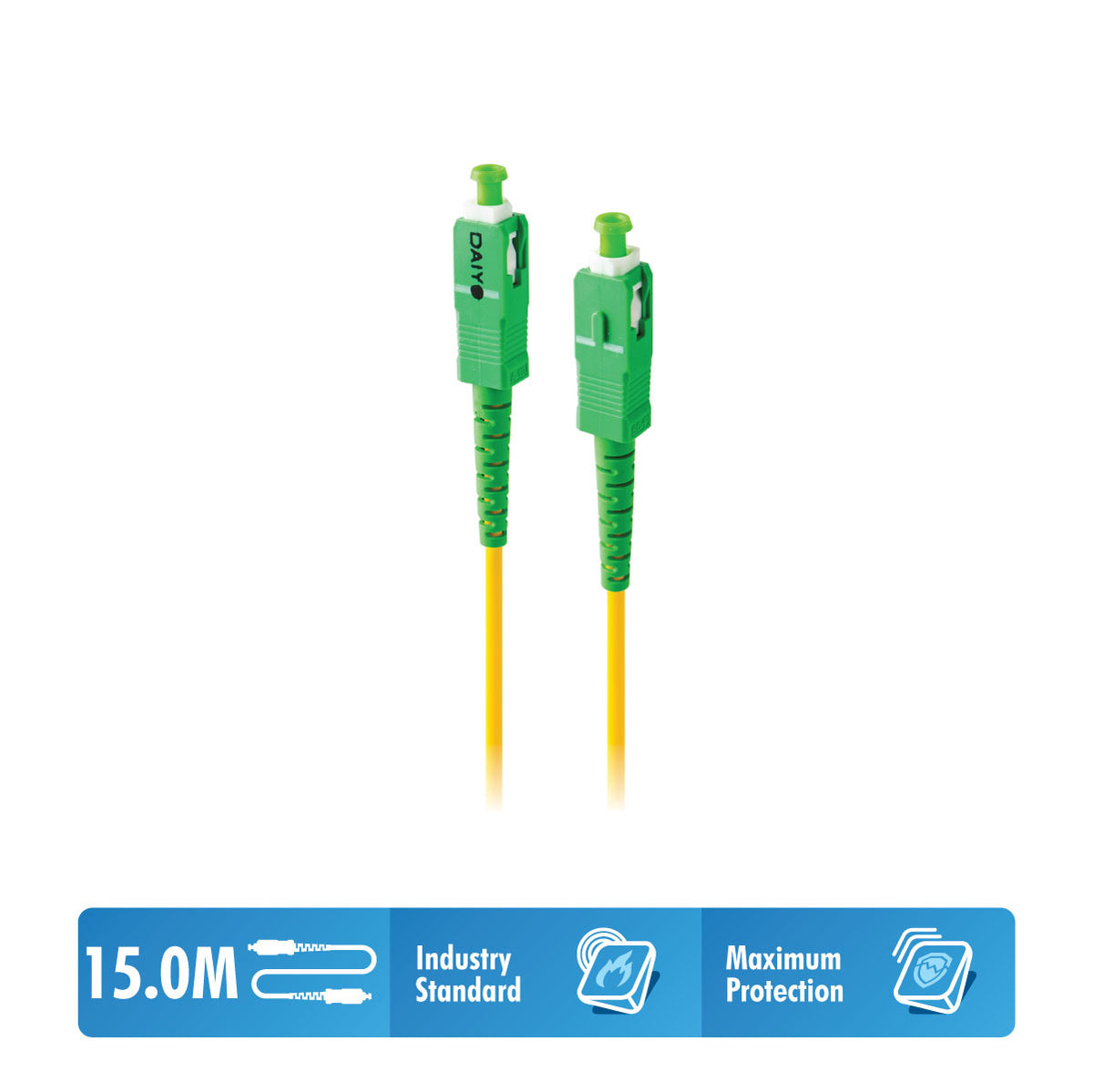 Daiyo CP 2565 Fiber Optic Patch Cord 15m