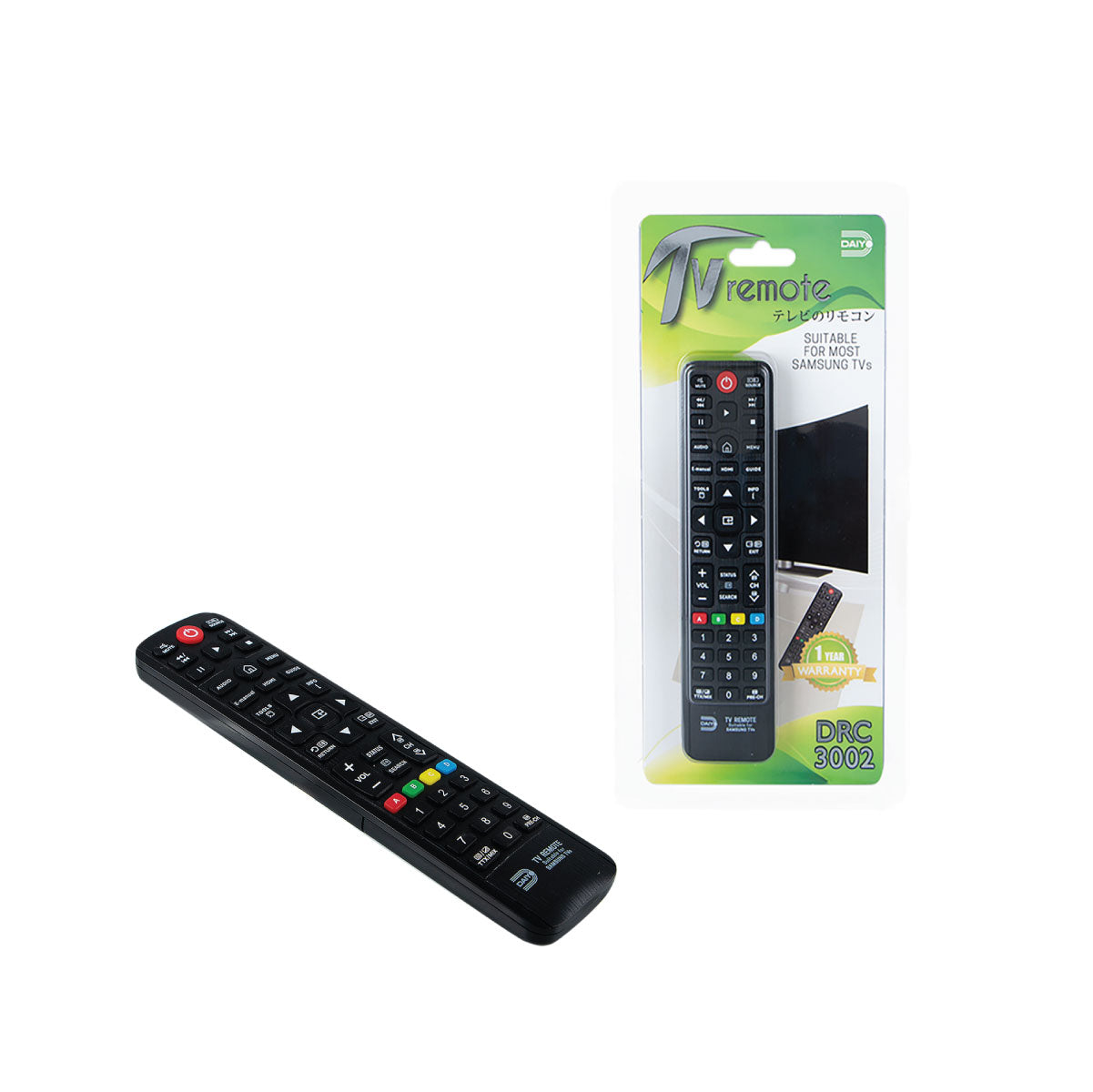 Daiyo DRC 3002 Remote Control for Samsung TVs