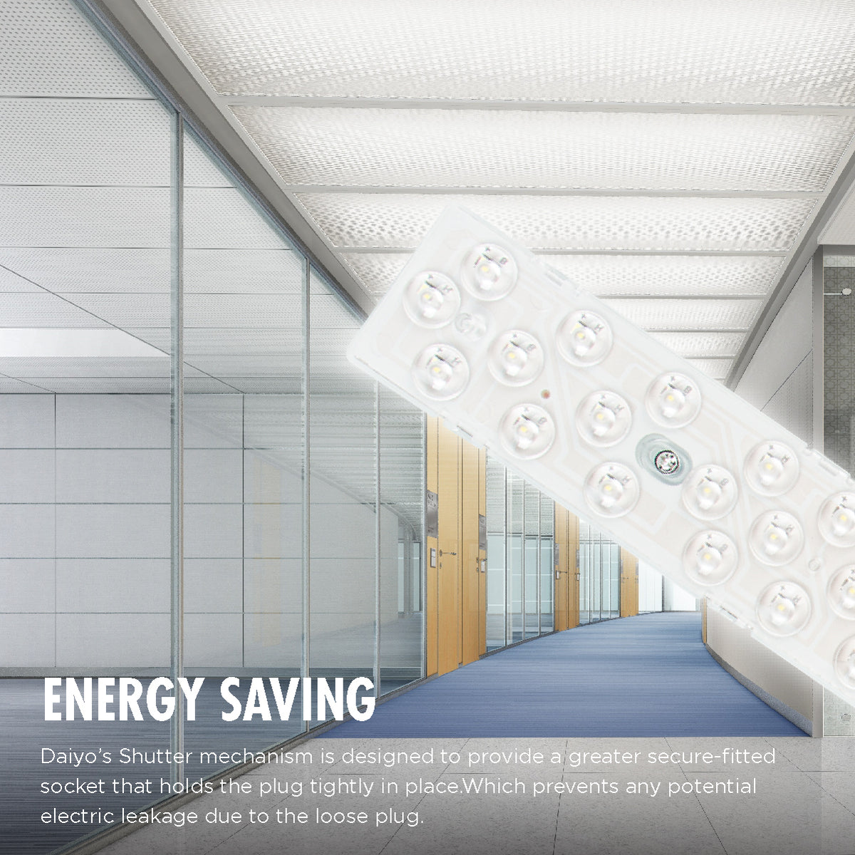 LED Rectangle Magnetic Module Lights